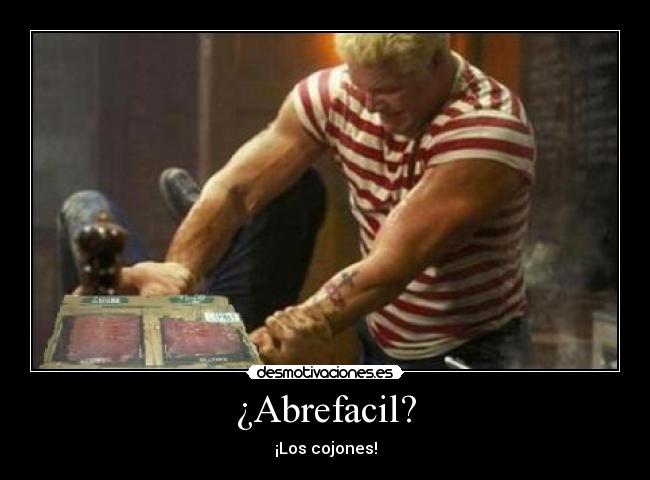 ¿Abrefacil? -