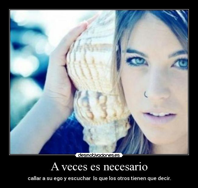 A veces es necesario - 