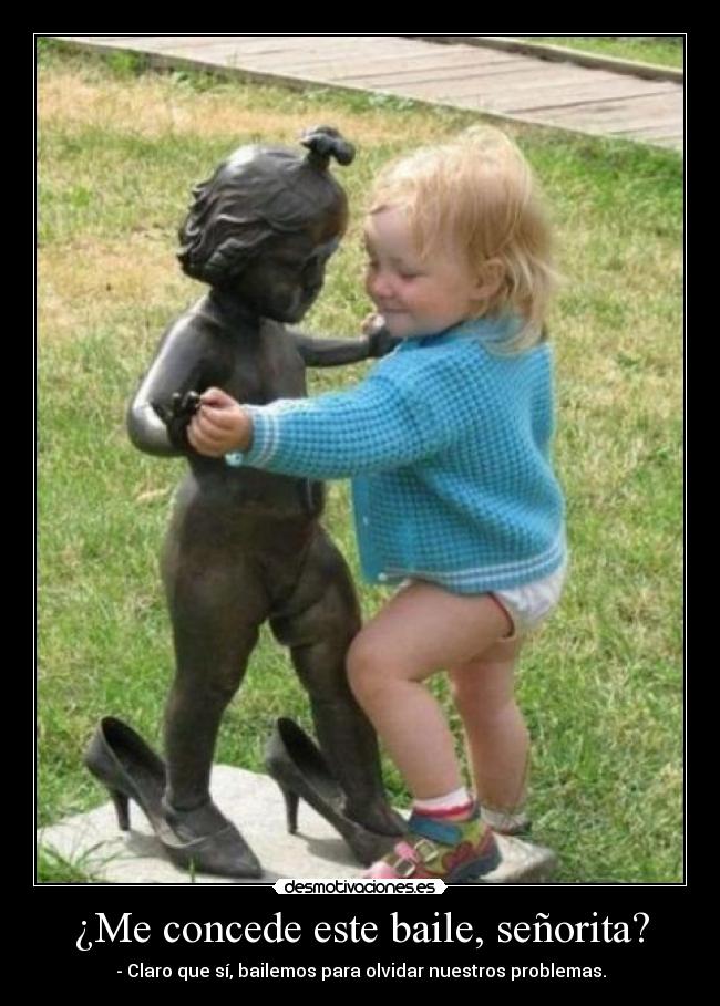 ¿Me concede este baile, señorita? - 