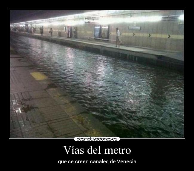 Vías del metro - 