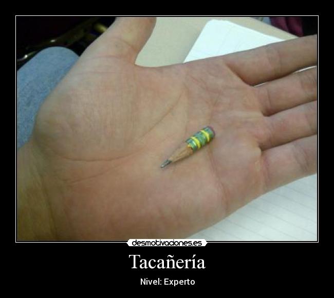 Tacañería -