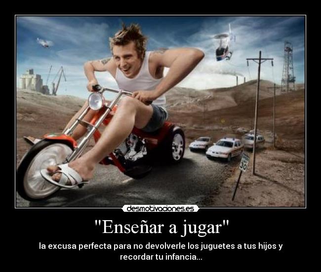 Enseñar a jugar - la excusa perfecta para no devolverle los juguetes a tus hijos y recordar tu infancia...