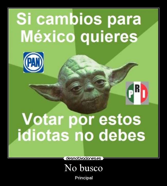 No busco - Principal