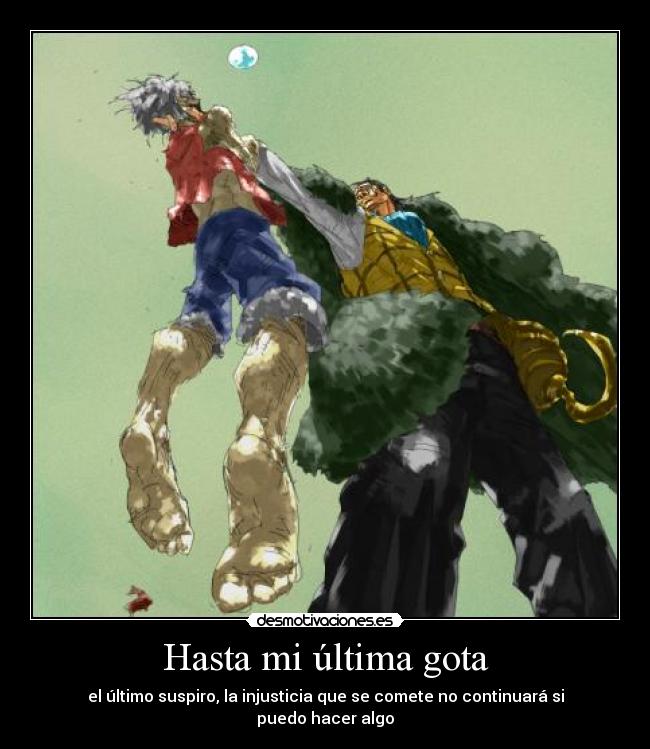 Hasta mi última gota - 