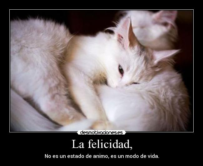 La felicidad, -