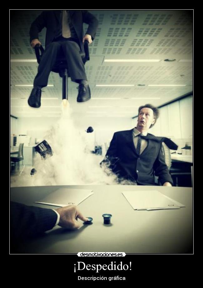 ¡Despedido! - Descripción gráfica