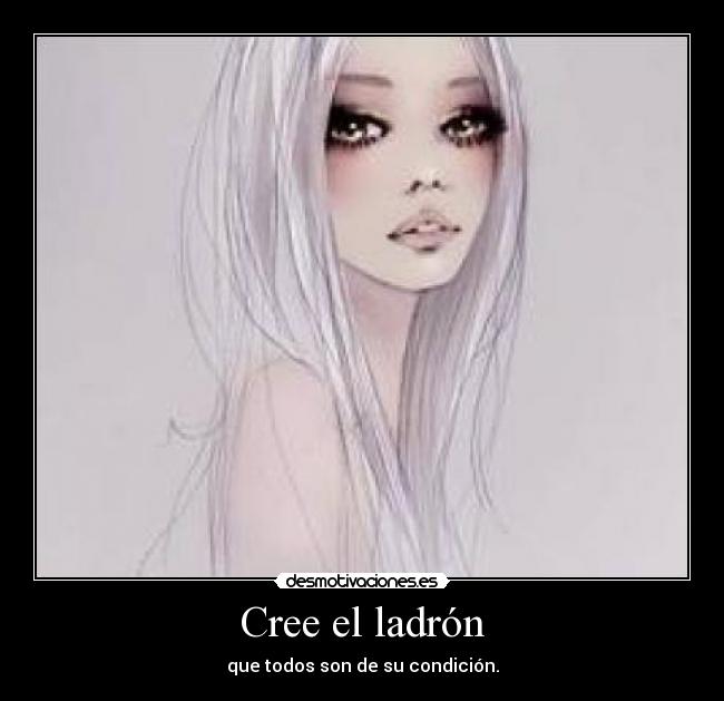 Cree el ladrón -