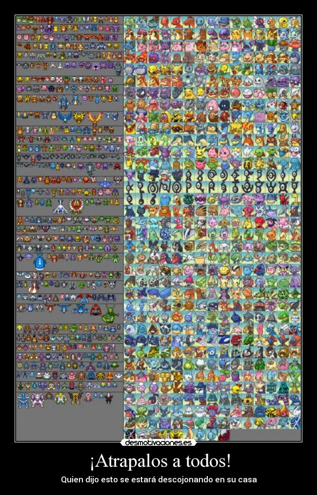 carteles pokemon atrapalos todos casa neuro desmotivaciones