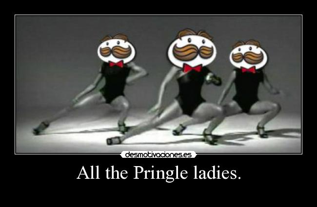 All the Pringle ladies. - 