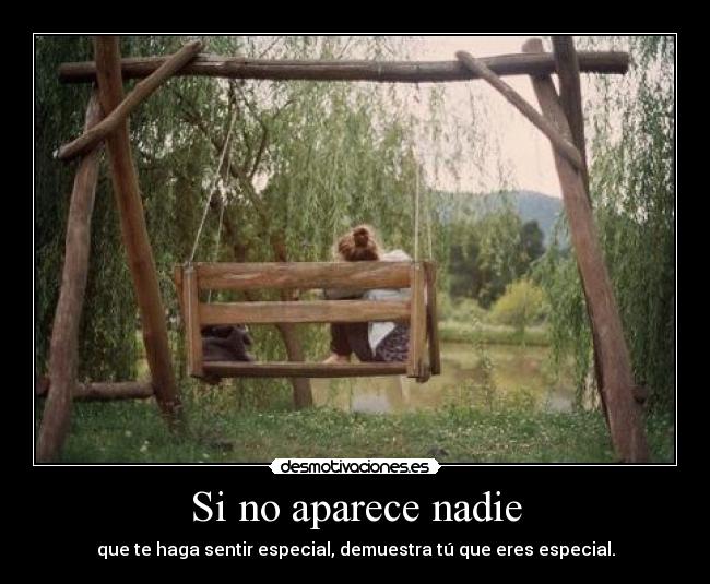 Si no aparece nadie -