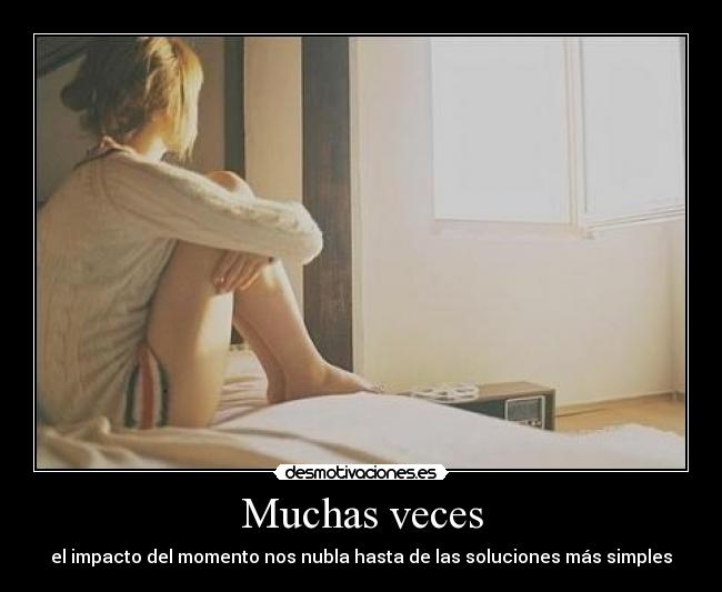 Muchas veces -