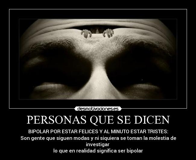 PERSONAS QUE SE DICEN -