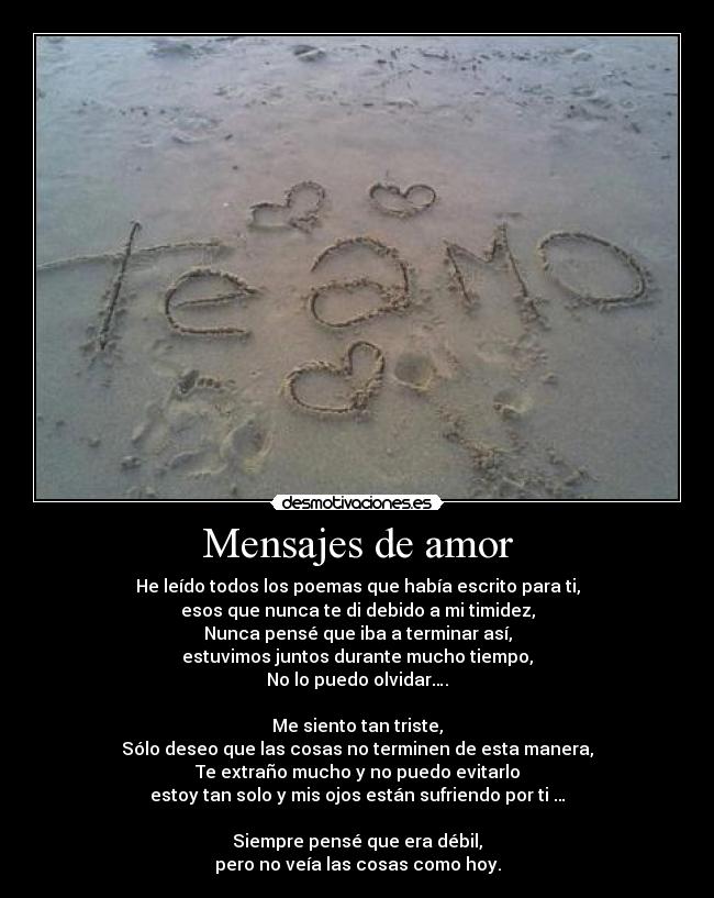 carteles amor amo desmotivaciones