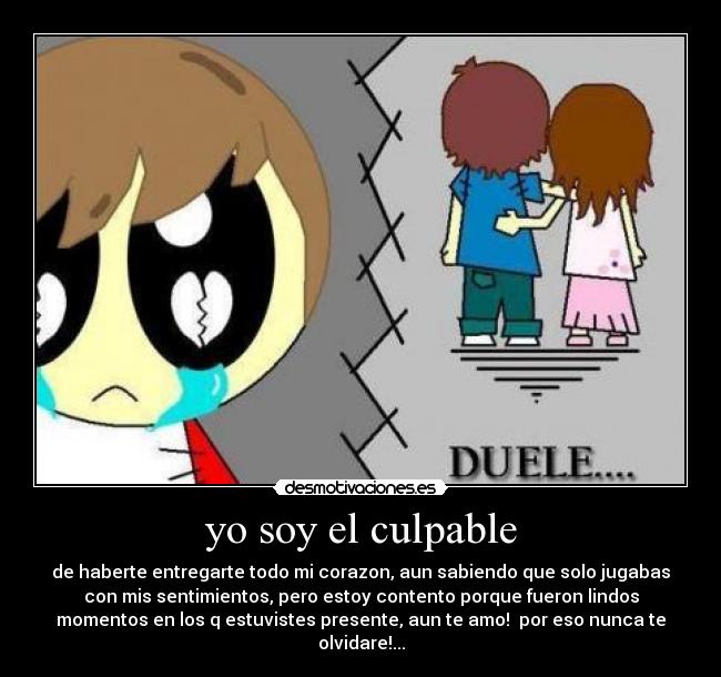 yo soy el culpable - 