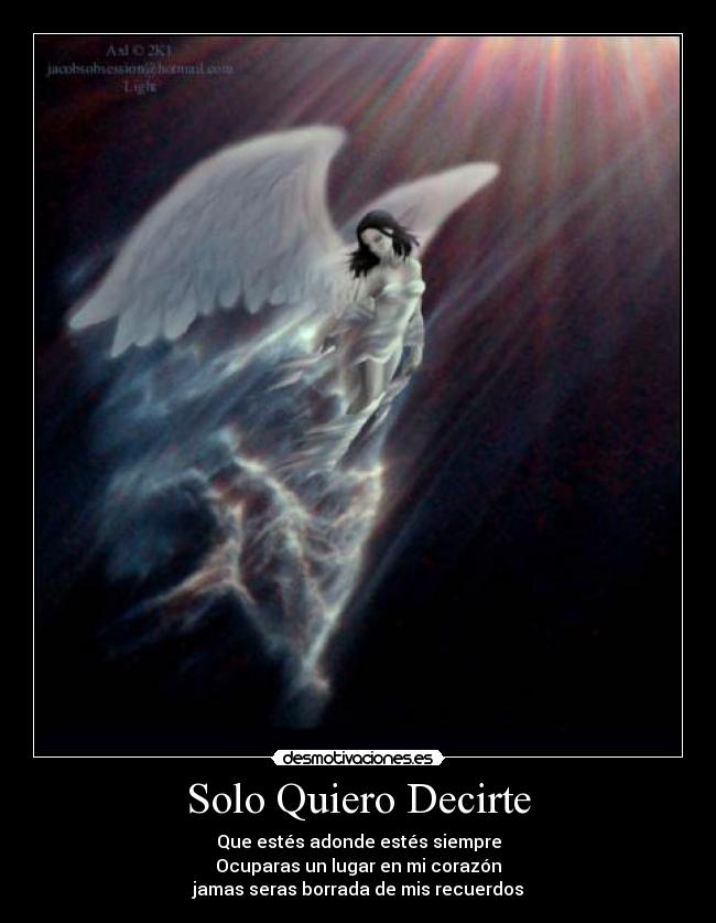 Solo Quiero Decirte - 