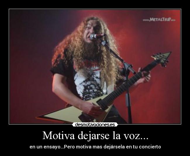 carteles metal desmotivaciones