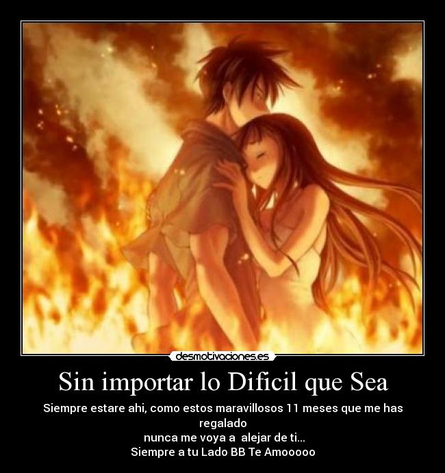 Sin importar lo Dificil que Sea -