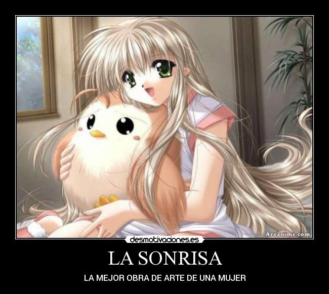 LA SONRISA - LA MEJOR OBRA DE ARTE DE UNA MUJER