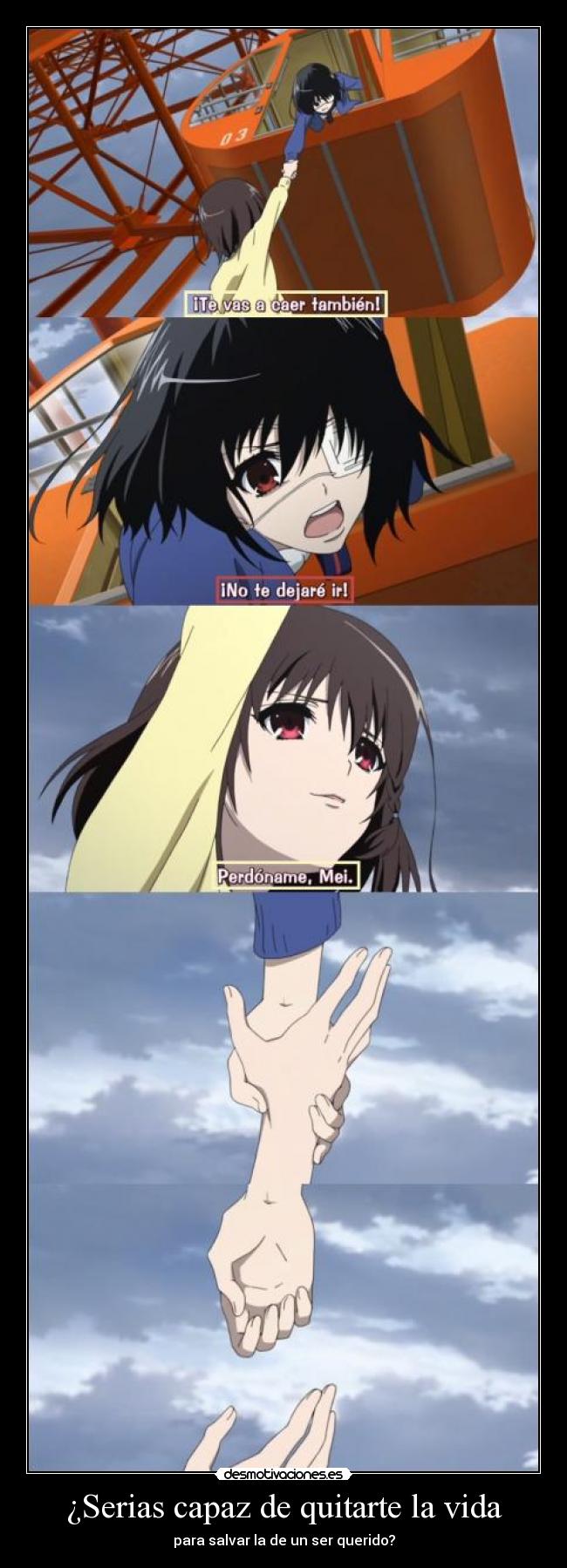 ¿Serias capaz de quitarte la vida - para salvar la de un ser querido?