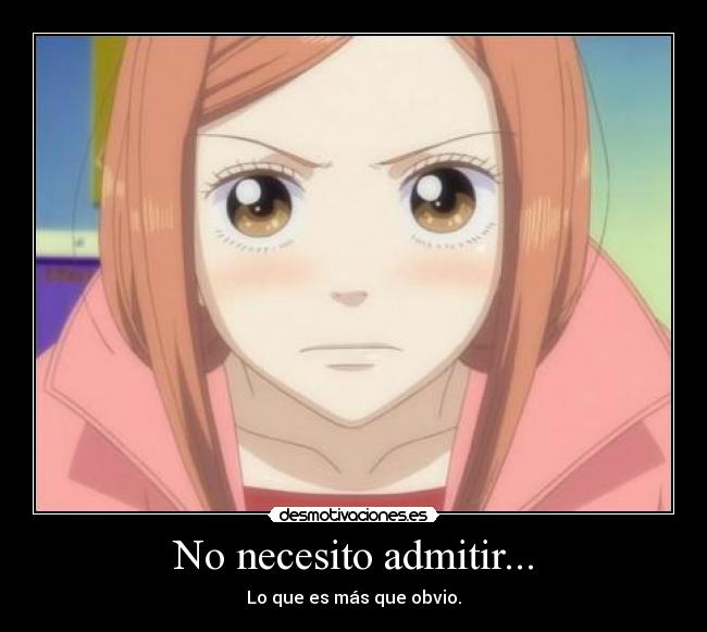 No necesito admitir... - 