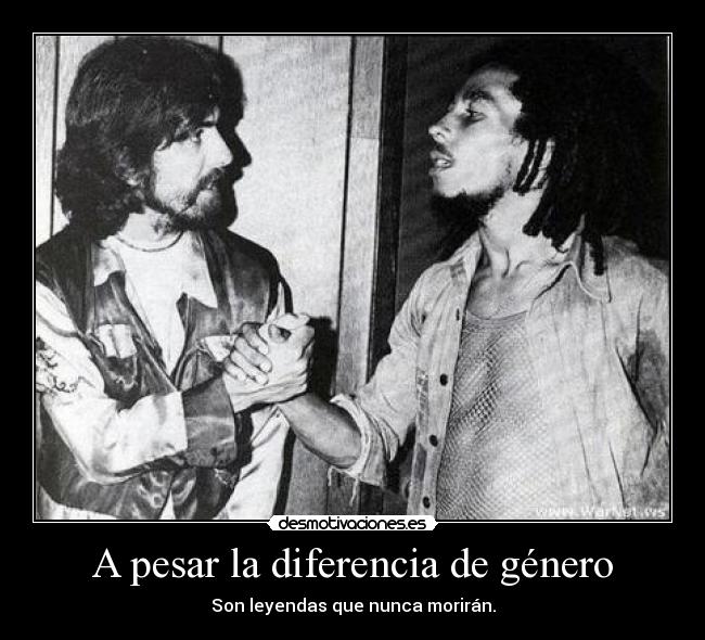 A pesar la diferencia de género -