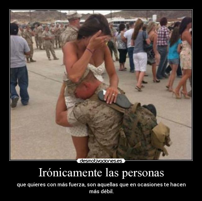 Irónicamente las personas -