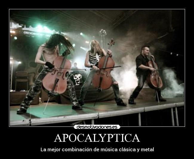 APOCALYPTICA - La mejor combinación de música clásica y metal