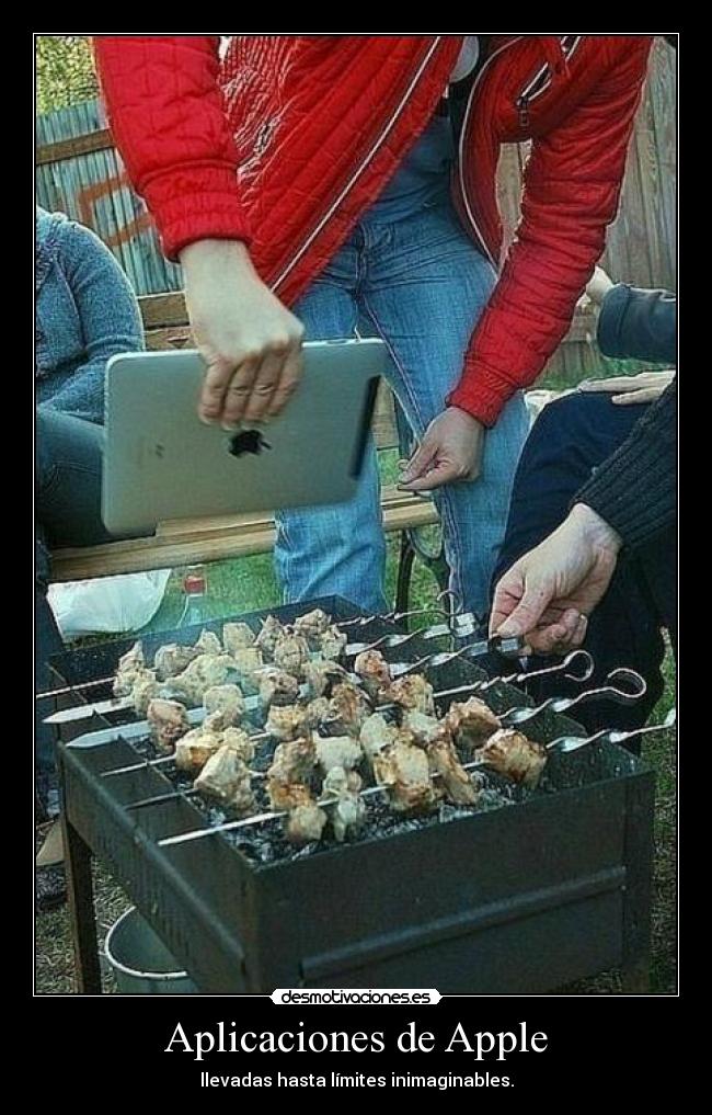 Aplicaciones de Apple - llevadas hasta límites inimaginables.
