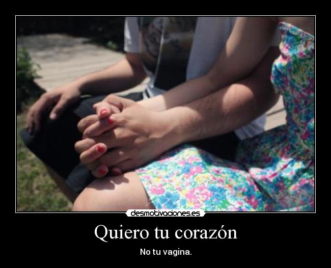 Quiero tu corazón -