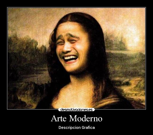 Arte Moderno - Descripcion Grafica