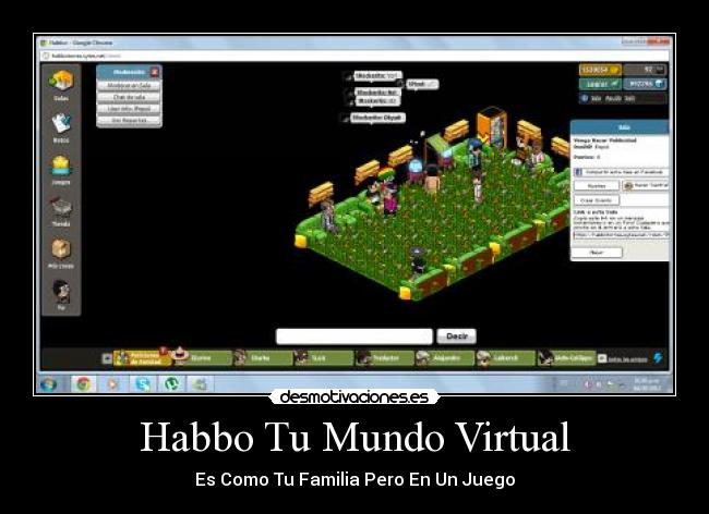 Habbo Tu Mundo Virtual - Es Como Tu Familia Pero En Un Juego
