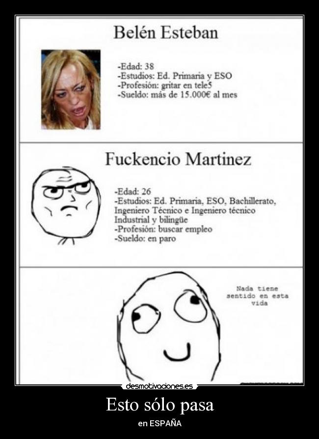 Esto sólo pasa - en ESPAÑA