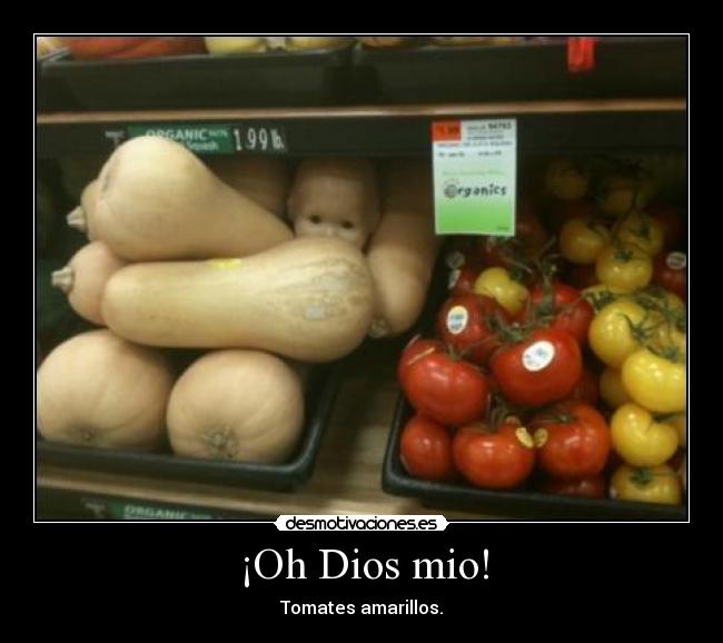 ¡Oh Dios mio! -
