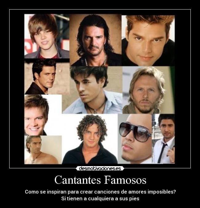 Cantantes Famosos -