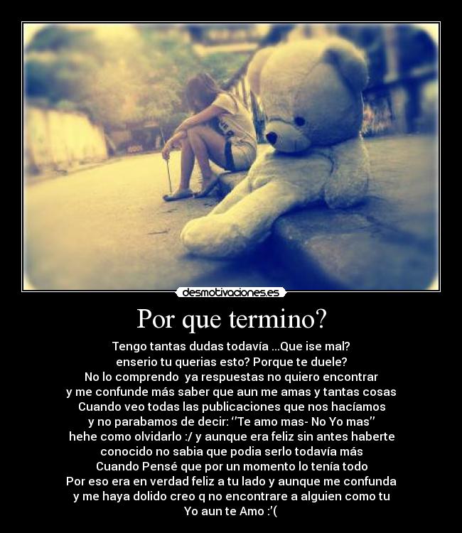 carteles amor adios termino desmotivaciones