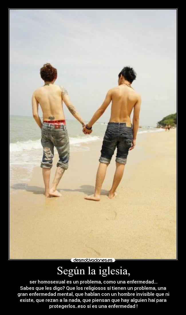 Según la iglesia, -