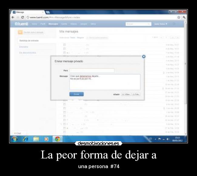 La peor forma de dejar a - una persona #74