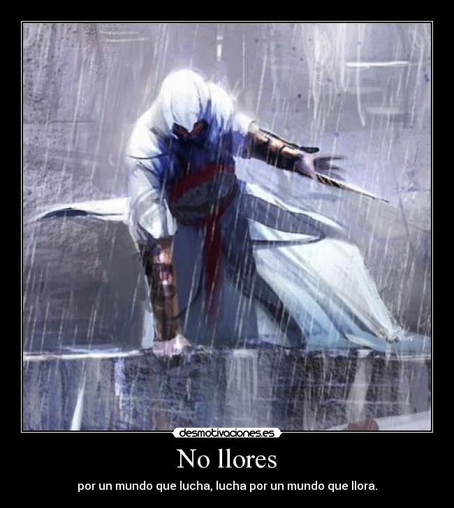 No llores -