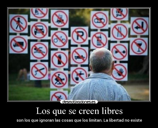 carteles libertad una utopia desmotivaciones