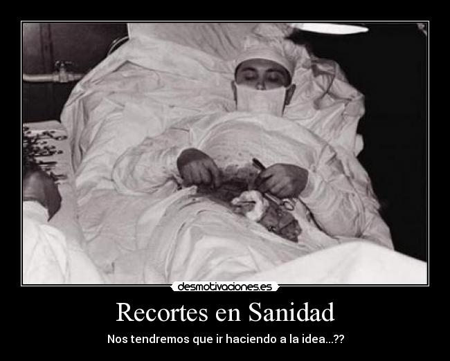 Recortes en Sanidad -