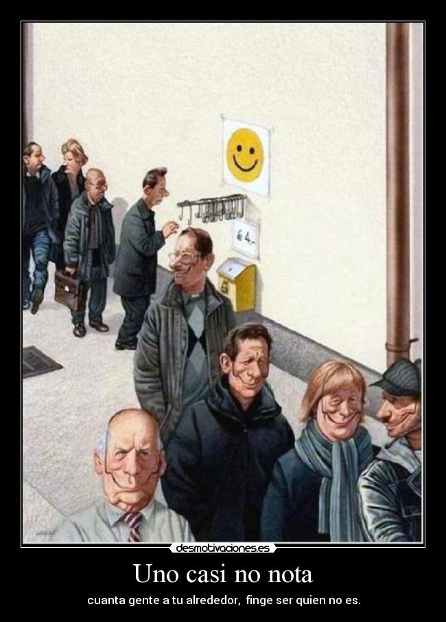 Uno casi no nota -