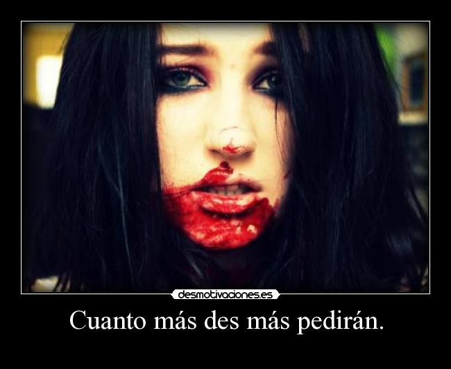 carteles clanblood desmotivaciones