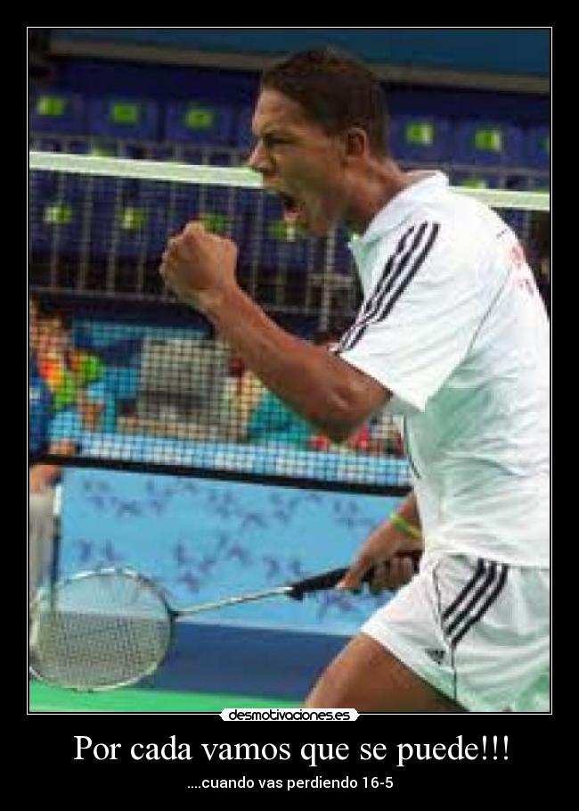 Por cada vamos que se puede!!! -