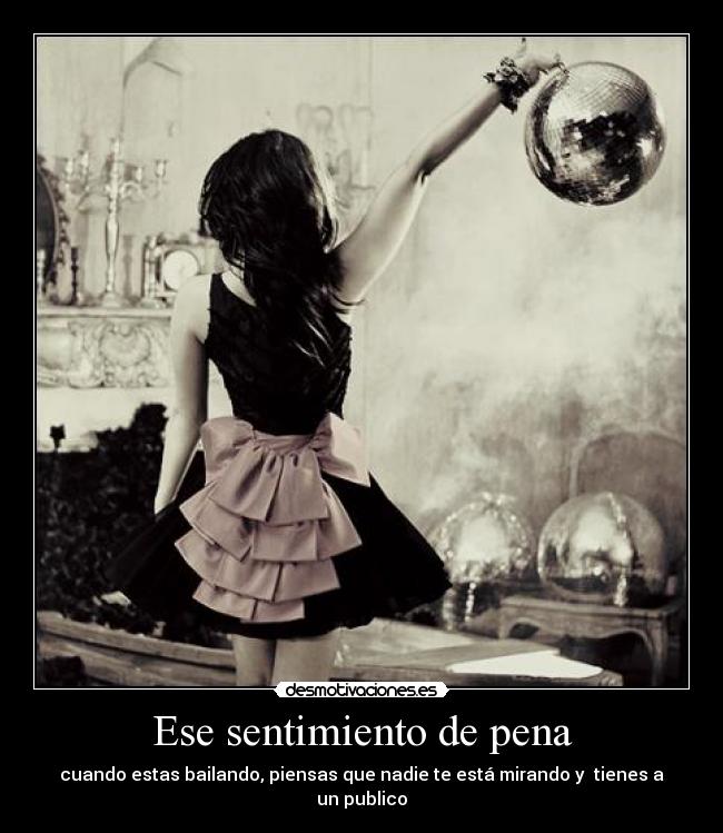 Ese sentimiento de pena - 