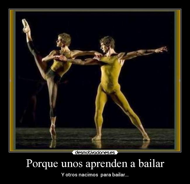 carteles baile desmotivaciones