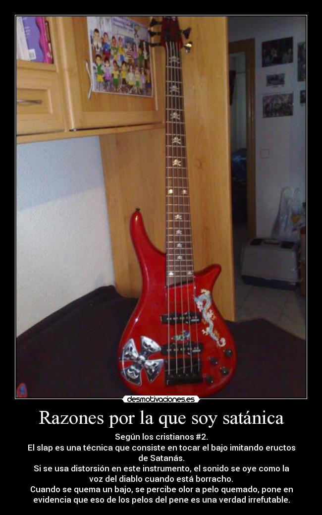 Razones por la que soy satánica - 