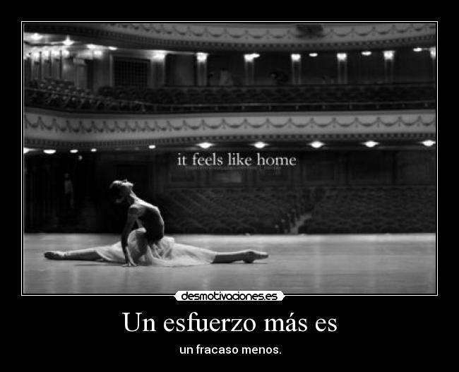 Un esfuerzo más es - 