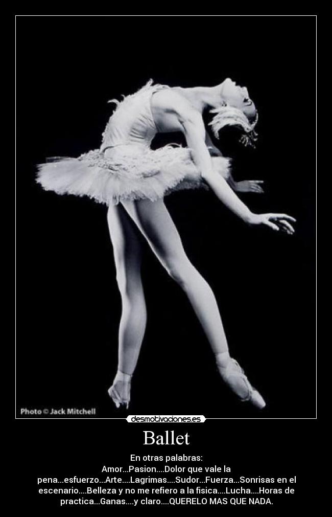 carteles ballet desmotivaciones