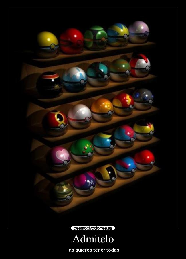 Admitelo - las quieres tener todas