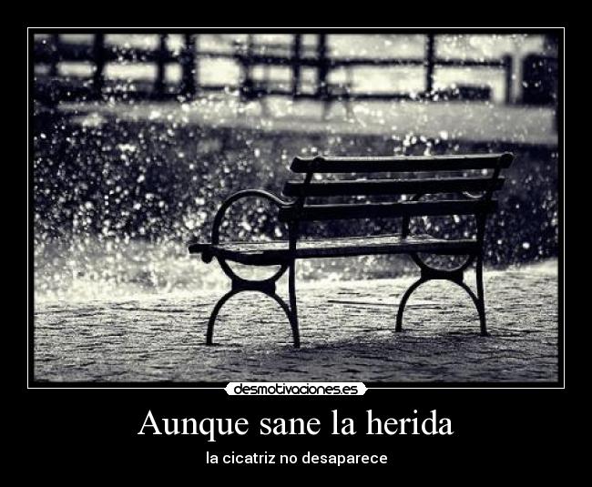 Aunque sane la herida - 